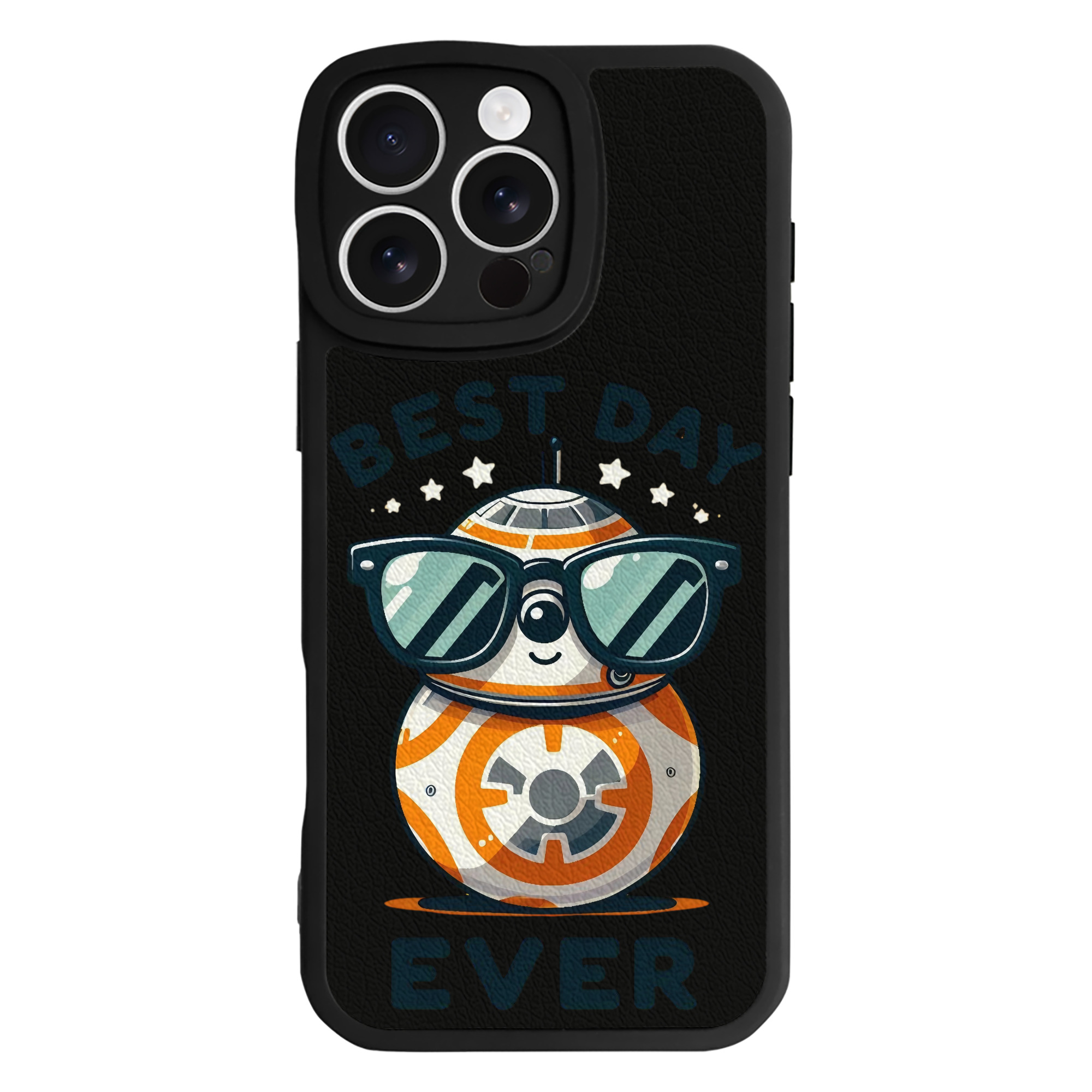（画像用） スター・ウォーズ Star Wars 【iPhone 16シリーズ対応】シリコンスマホケース（レザー調） 材質：シリコン